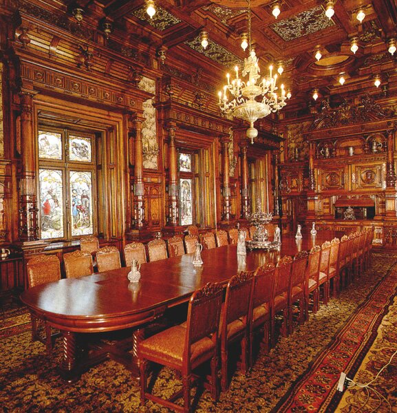 Peles Castle one of the many rooms