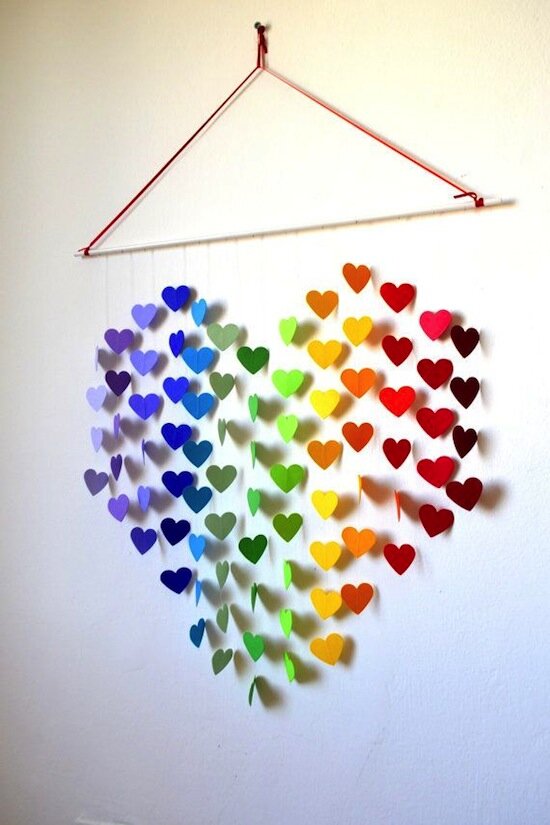 HEART MADE OF HEARTS