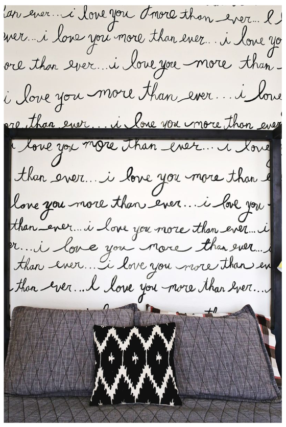 WRITE ON A WALL
