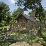 Hobbit house in Pennsylvania door