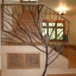 METALLIC STAIR RAILINGS